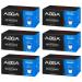 Caf Agga - Decaffeinato Coffee Pods - Medium Roast Coffee - 100% Arabica - Recyclable - Swiss Method - Keurig & K-Cup Compatible Pods - 2/5 Intensity - 96 Cups Coffee - 6 Boxes of 16 Pods (96 Pods)