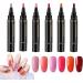 Lot de 6 stylos ongles 5 ml - Pour ongles - Sans UV - 3 en 1 - S chage rapide - Pas de UV - Gain de temps et facile - Pour femmes et filles 04 - Buy Online on GoSupps.com
