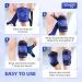 Newgo Ice Cream Bag for Knee Replacement - Reusable Gel Cooling Wrap for Pain Relief & Swelling - 2 Pieces (Blue) - Buy Online on GoSupps.com