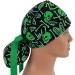 Glow in The Dark Skulls Ponytail Scrub Cap - Bouffant Surgical Hat for Women & Nurses - Buy Online on GoSupps.com