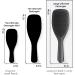 Tangle Teezer Ultimate Detangler Hairbrush for Long Thick Curly Hair - Reduces Breakage - Black Gloss - Buy Online on GoSupps.com