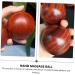 Clispeed 4-Piece Solid Wood Spiky Massage Balls - Foot & Hand Gymnasium Massage Meditation & Relaxation - Buy Online on GoSupps.com