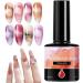 brooksnaji Blooming Nail Gel - 7.3ml Watercolor Nail Gel Quick Gradient Clear Stain Liquid | Creative Art for Wedding Home Travel Daily Manicure Party - Buy Online on GoSupps.com