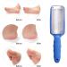 Foot Rasp Hard Skin Remover for Pedicure - Extra Smooth Foot Exfoliator and Callous Remover - Blue - Buy Online on GoSupps.com