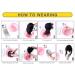 75cm Long Synthetic Ponytail Wig - Heat-Resistant Clip-In Hair Extensions for Women - Black/Brown - Buy Online on GoSupps.com