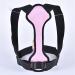 Adjustable Clavicle Support Brace for Men Women Back Posture Corrector for Bad Posture Improve Upper Back Sup (Pink S Code)