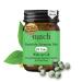 NATCH tooth cleaning tablets without fluoride toothpaste tablets 85 tabs wake-up call with Matcha & ylang ylang natural foaming vegan & plastic-free toothpaste without fluoride toothpaste without fluoride