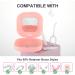 Retainer Case with Mirror Cute Denture Cleaning Box Night Mouth Guard Case Retainer Cleaner Case with Retainer Remover Tool Pink - Buy Online on GoSupps.com