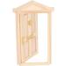 YYQTGG Miniature Wooden Door - Birch Craftsmanship for 1:12 Dollhouse Decor - 4 Grids - Buy Online on GoSupps.com