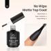 Beetles Matte Gel Top Coat 15ML - No Wipe UV Soak Off Nail Polish | Long Lasting Matte Finish | Ideal Gift Set for Women - Buy Online on GoSupps.com