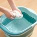 Ioiuskku Collapsible Foot Bath Pools - Large Capacity Multifunctional TPE Foot Spa for Home & Salon | Easy to Clean Light Blue - Buy Online on GoSupps.com