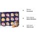 Hot Chocolate Selection Gift Set - 12 Assorted Flavours in Cookies n Creme Rocky Road Berries Cherries & Marshmallows - 400g | Perfect Christmas Gift for Men, Women, Her, Him - Buy Online on GoSupps.com
