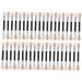 SOESFOUFU 40pcs Latex Eye Shadow Stick Eye Shadow Short Eyeshadow Double Sided Sponge