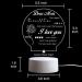 Birthday Gifts for Mum Mum Gifts from Daughter and Son Acrylic Night Light for Mum Birthday Gifts Idea Presents for Mum Mother in Law New Mum Stepmum Night Lamp Mum Gifts Night Light - Buy Online on GoSupps.com