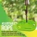 Swurfer Disco Tree Swing - Heavy Duty Outdoor Swing Set for Kids | Easy Installation, Adjustable Climbing Rope | Weather Resistant - Up to 200lbs - Buy Online on GoSupps.com
