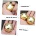Magiclulu Brass Hand Training Massage Balls - Perfect for Palms & Finger Fitness | Enhance Grip & Relaxation - Buy Online on GoSupps.com