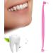 AWHAO Dual-Ended Pet Dental Brush for Cats and Dogs - Easy Clean Design Pink - Buy Online on GoSupps.com