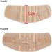 Extra Wide Lumbar Support Belt for Men & Women - Beige Compression Corset for Sciatica & Scoliosis Relief | Best Back Pain Relief - Buy Online on GoSupps.com
