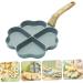 Zerodeko 1pc Omelet Pan Griddle for Electric Stovetop Ceramic Frying Pans Frying Cooker for Eggs Stovetop BBQ Nonstick Cookware Omelette Pan Plett Pan Bakeware Non Stick Bakelite - Buy Online on GoSupps.com