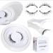 rongweiwang Eye Beauty False Eyelashes Reusable And Washable For Easy Application Long-Lasting Wear Lash Extension Supplies 24P-4 - Buy Online on GoSupps.com