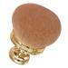 VINTORKY Fluffy and Soft Makeup Brush Travel Powder Brush Makeup Powder Brush Travel Makeup Brush Setting Powder Brush for Loose Powder Brush for Powder Foundation Blush Brush Makeup Tools 8.50X7.00X7.00CM Golden