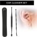 Gerbie Ear Cleaner Set - Spring Tool & Ear Pick for Effective Earwax Removal (Black) | International Shipping Available - Buy Online on GoSupps.com