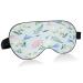 WELLDAY Sleep Mask Blooming Flowers Colorful Night Eye Shade Cover Soft Comfort Blindfold Blockout Light Adjustable Strap for Men Women