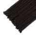Handmade 20 Inch Synthetic Dreadlock Extensions - 0.6cm Thin Crochet Hair for Hip-Hop Style - Soft Dreads - 20 Strand in MT1B-30# Colors - Buy Online on GoSupps.com