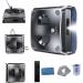 CHHMAELOVE Automated Robotic Window Cleaner with 4 Mop Pads Built-in 650mAh Battery Remote Control 4 Cleaning Modes Two-Way Water Spray Intelligent Edge Detection for High Rise Windows - Buy Online on GoSupps.com
