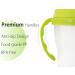 Comotomo Baby Bottle Handles - Pack of 2 Green, Compatible with 5oz & 8oz Bottles - Buy Online on GoSupps.com