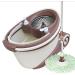 Mop Stainless Steel 360 Rotating and Rotating Handle with System Telescopic Rod with Metal Basket to Pursue Happiness Wisdom - Buy Online on GoSupps.com