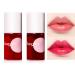 Lip Stain Tint Set,Mini Liquid Lipstick,Sheer Multi Stick Hydrating Formula Moisturizing Cheeks and Eyes, All Day Wear, Easy Application, Shimmery, Blends Perfectly onto Skin 7ml/0.25oz (#01#02)