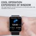 MEFFEE Painless Blood Glucose Monitoring Smart Watch - All-day Heart Rate and Blood Pressure Monitoring - Bluetooth-enabled Fashion Watch for Body Health - Black - Buy Online on GoSupps.com