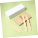 Beavorty Wax Paper Strips - 200 STK for Hair Removal | Wooden Spatula Wax Sticks & Stencils - Perfect for Face & Body Waxing - Buy Online on GoSupps.com