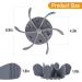 Cuttable Slow Feeder Dog Bowl Insert with 36 Suction Cups - Suitable for Most Dog Bowls or Dishes - Buy Online on GoSupps.com