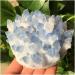 Natural Crystals Blue Quartz Freeform Reiki Stones Room Home Office Aquarium Decoration Accessories Gemstone Beautiful (Size : 350-400g) HOMEZHOU (Size : 350-400g) - Buy Online on GoSupps.com