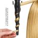 Wazor Ceramic 1-1/2" Tapered Hair Curler with Short Clip Fast Heat-up 9 Temp Setting Curling Wand for Long Lasting Curls or Waves Auto Shut Off LED Display and 2 Hair Clips - Buy Online on GoSupps.com
