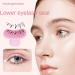 Tdkfdswdoa Women Eyelash Stamps Tool Eye Makeup Tool DIY Lower Lashes Extensions Natural Look for Make Up Beginner False Eyelash Pink - Buy Online on GoSupps.com