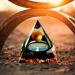 Moonstone Crystal Orgone Pyramid - Healing Energy Tower with Flower of Life Design - Buy Online on GoSupps.com
