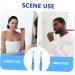 Healvian 10-Pack Portable Travel Toothbrushes - Soft Handle & Nylon Bristles - Ideal for International Shipping | Compact Tooth Cleaning Tools - Buy Online on GoSupps.com