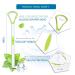 3PCS Soft Silicon Tongue Scraper Set for Effective Bad Breath Cure - Buy Online on GoSupps.com