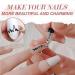 1/4pcs Nail Art Painting Pen Set - Quick Dry Acrylic Graffiti Pens for DIY Nail Beauty - 1mm Tip for Acrylic Natural & Gel Nails (4 Colors) - Buy Online on GoSupps.com