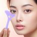 FOMIYES Applicateur De Bouclier De Mascara Bouclier De Cils En Silicone Pochoirs D'eyeliner Applicateur De Maquillage Pour Les Yeux Outils D'assistant De Maquillage Violet - Buy Online on GoSupps.com