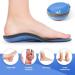 PCSsole Comfort Arch Support Insoles - Women's 4.5-5 (240mm) Blue - Orthotic Shoe Insert for Plantar Fasciitis, Heel Pain, Flat Feet - Foot Supportive & Cushioning for Pain Relief - Buy Online on GoSupps.com