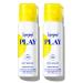 Supergoop! PLAY Body Mousse SPF 50 with Blue Sea Kale - 3 oz Pack of 2 - Broad Spectrum Whipped Sunscreen for Sensitive Skin - Fun to Apply - Great for Active Days