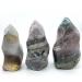 Crystal Natural Ocean Jasper Quartz Flame Stones Crystal Display Stones Gifts Decor Minerals Can be Used for ningxiao (Size : 350-400grams)