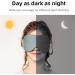 Buy Sleep Mask FSA & HSA Eligible Dual-Sided Warm & Cool Eye Mask Light Blocking Adjustable Ear Loops Gray for Men & Women | Shop Now - Buy Online on GoSupps.com