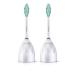 Philips Sonicare Genuine E-Series Replacement Toothbrush Heads 2 Brush Heads White Frustration Free Packaging HX7022/30