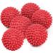 Reusable Dryer Balls Tumble Laundry Wash Balls Non Melt Dryer Balls for Speeding Drying and Reducing Creases for Clothes (Red)