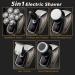7D Head Shaver for Men - 5 in 1 Electric Waterproof Bald Head Shaver | Wet & Dry Shaving for a Smooth Finish - Buy Online on GoSupps.com